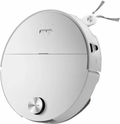 Robot fshesë me vakum Roborock Saros 20 Sonic Complete 36000Pa me stacion vetëpastrues, e bardhë