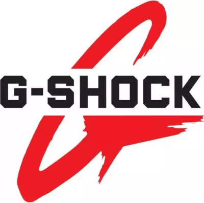 Orë dore për meshkuj Casio G-Shock, e zezë