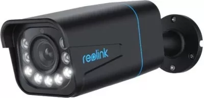 Kamerë sigurie Reolink P430-B PoE, 4K, audio dy-drejtimëshe, IP67, e zezë