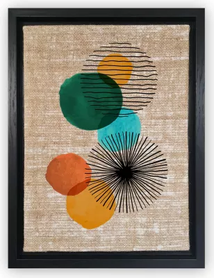 Pikturë dekorative në kanavacë, shumëngjyrëshe, Wallity, LSJ519362251052 - 96136, 96x136cm
