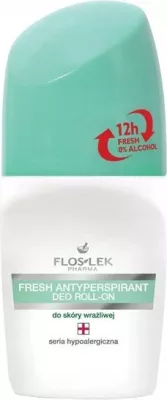 Deodorant Roll-On për femra Floslek Fresh Antiperspirant për lëkurë të ndjeshme, 50ml