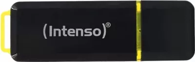 USB flash memorje INTENSO High Speed Line 64GB USB 3.1 250/50 MB/s, zi/verdhë