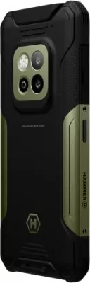 Celular myPhone Hammer Construction 2 5G, 128GB, i gjelbër