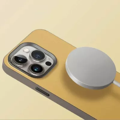 Mbështjellës Uniq Lyden DS për Apple iPhone 15 Pro Max, Magclick, plastik, blu-zi