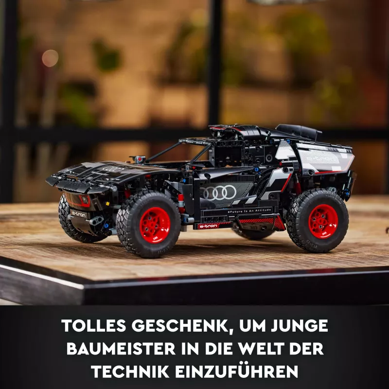 Set ndërtimi LEGO Audi RS Q e-tron, 10 vjet, Plastikë, 914 pjesë, 1.86 kg