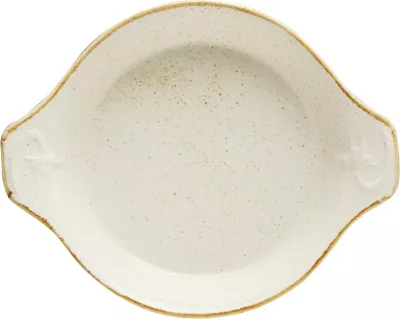 Tavë pjekjeje porcelani Porland Seasons Sand 900 ml ø210 mm, krem, set 6 copë
