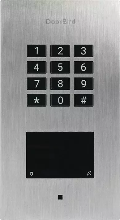 Sistem kontrolli hyrje DoorBird A1121, IP, nënndërtim, çelik inox