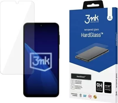 Xham i temperuar HardGlass 3MK për Samsung A16, Transparent