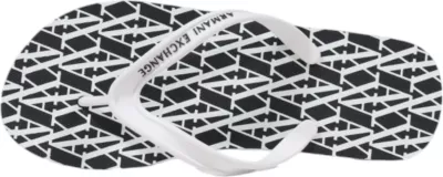 Papuqe për femra Armani Exchange FLIP FLOP XDQ010 XV700, të zeza e të bardha [Madhësia: 39]