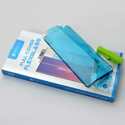 Mbrojtës ekrani Hurtel 3D Edge Nano Flexi Glass Hybrid me kornizë për Xiaomi Mi 11, transparent