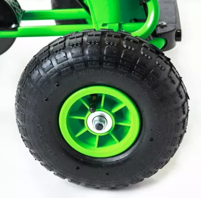 Gokart me pedale, Baby Mix, Razor, transmision përpara/mbrapa me frirrotullim, frenë dore në boshtin e pasëm, rrota të frymueshme 25 cm, moshat 3-8 vjeç, blu