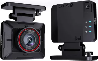 Kamerë makine AKEEYO P1 FullHD 30fps, 120°, WiFi 2.4G, USB-C, e zezë
