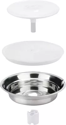 Burim uji për kafshë shtëpiake PetKit Eversweet Wireless SUS304, 1.8 L, i bardhë