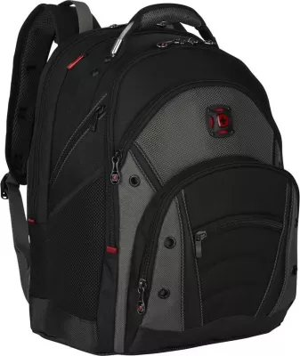 Çantë shpine Wenger Synergy për laptop 15.6 inç, e zezë/gri