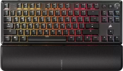 Tastierë mekanike Corsair K70 Core TKL wireless, RGB, MLX Red, e zezë