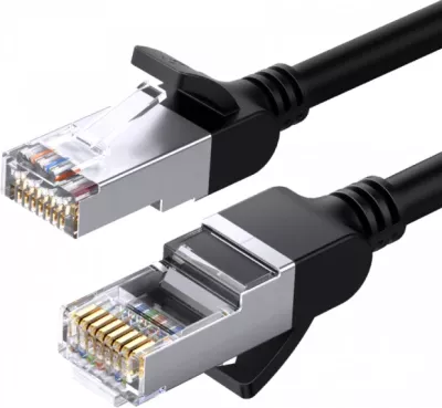Kabllo rrjeti UGREEN Cat6 UTP LAN 2m 1000Mbps MPN 50192, e zezë