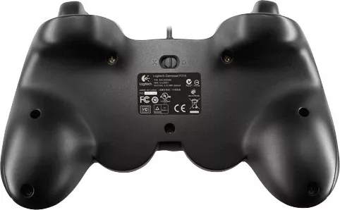 Gamepad Logitech G F310, PC, Wired, USB 2.0, i zi, i kaltër