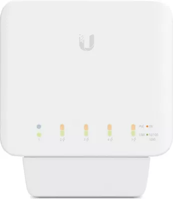 Switch Ubiquiti UniFi USW-FLEX, Managed, L2, Gigabit Ethernet, i bardhë