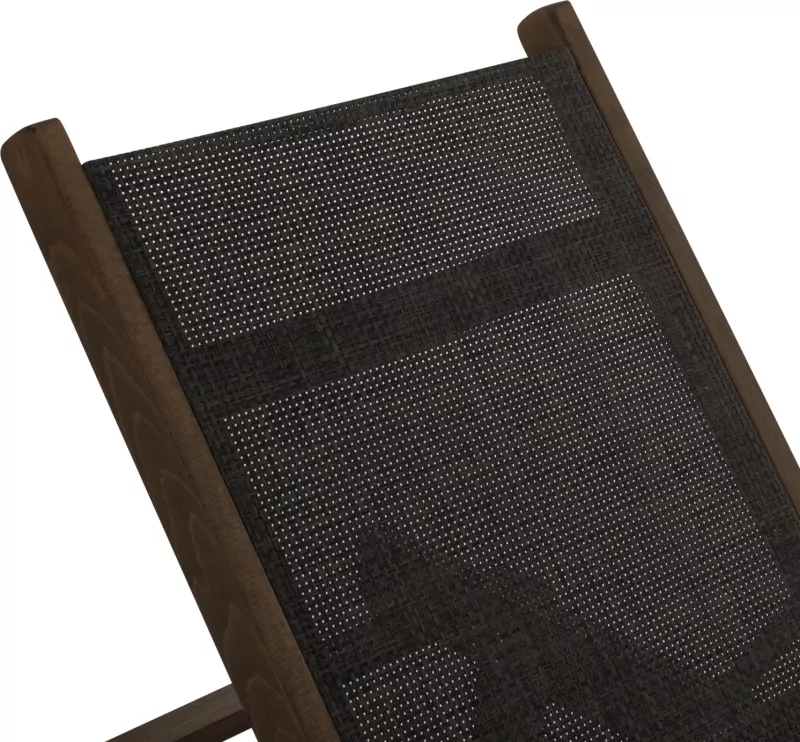 Shezllon profesional për plazh, dru ahu, ngjyrë arre, FH10356.04, 200x61-66x31-91H cm