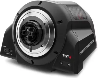 Volan garash Thrustmaster T-GT II, Force Feedback, për PS5/PS4/PC, set me 3 pedale, i zi