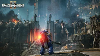 Lojë PS5 Focus Entertainment Warhammer 40,000: Space Marine 2, Ultima Limited Edition, PEGI 18, me SteelBook + Season Pass 1/2 + DLC Macragge's Chosen