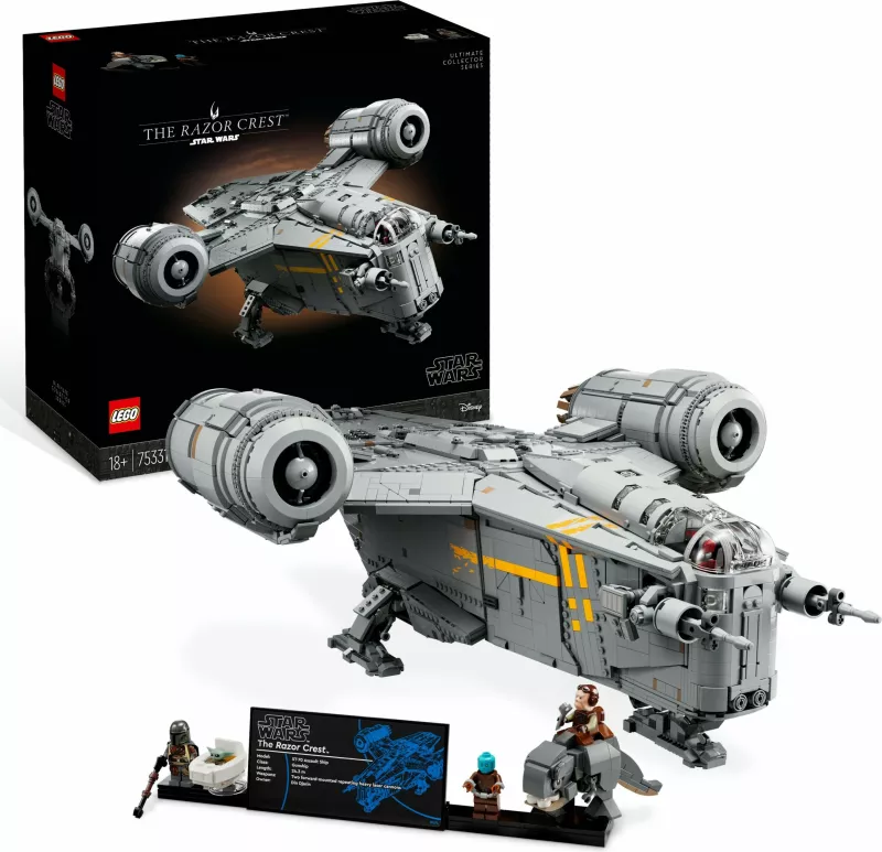 Set ndërtimi LEGO Star Wars The Razor Crest, 6187 pjesë, plastikë, shumëngjyrësh