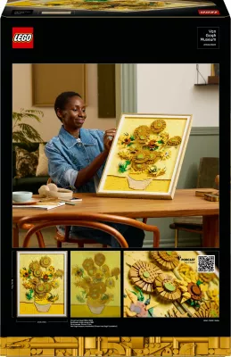 Set ndërtimi LEGO Art 31215 Vincent van Gogh Sunflowers, shumëngjyrësh