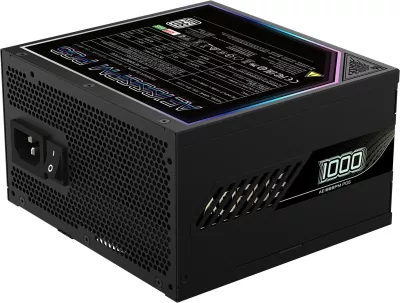 Njësi furnizimi me rrymë Gigabyte AORUS ELITE P1000W ICE, PCIe 5.0, 80 PLUS Platinum, Dizajn plotësisht modular, 1000 W