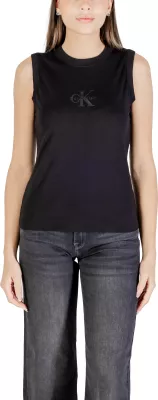 Maicë pa mëngë për femra Calvin Klein Jeans LV047C852G, e zezë [Madhësia: S]