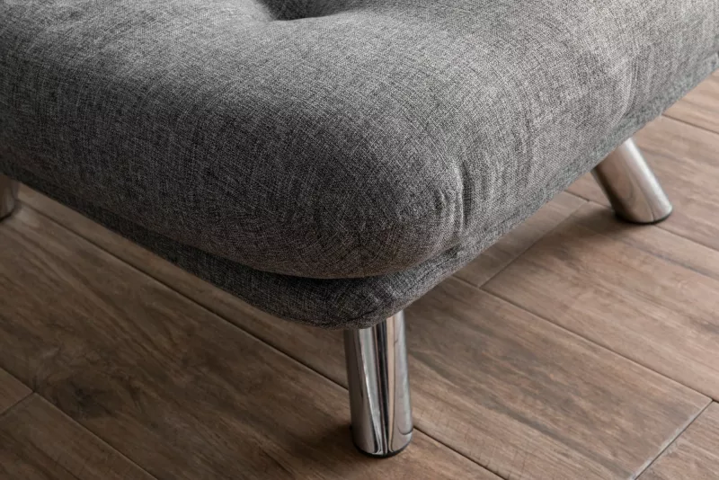 Krevat-karrige një vendësh Atelier del Sofa, Misa Small Solo, gri e çelët