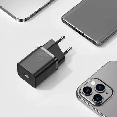 Karikues Baseus CCSUP-B01 20W 1x USB-C 3A, i zi