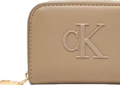 Portofol Calvin Klein LV04F1154G për femra, bezhë