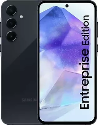 Celular Samsung Galaxy A55 5G Enterprise Edition, 128 GB, 50 MP, Android 14, Navy
