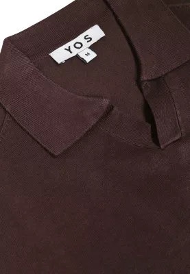 Xhemper polo për meshkuj YOS DERBY 3021900, çokollatë [Madhësia: M]