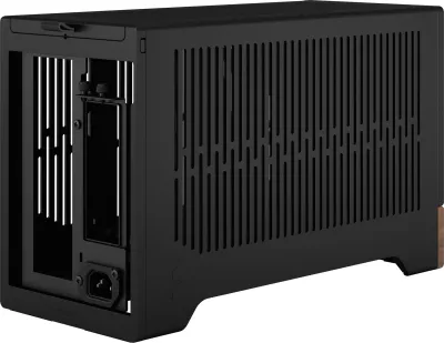 Kasë Fractal Design Terra, Mini-ITX, Alumini, Walnut, Graphite