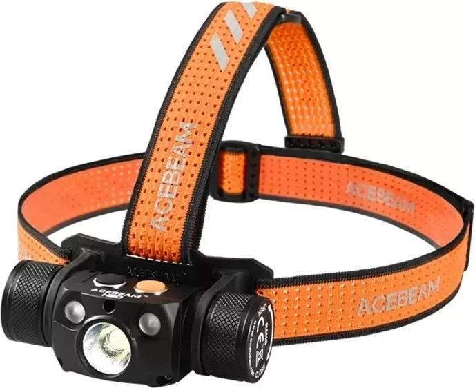 Dritë koke AceBeam H30 R+UV 6500K, LED, 5000 mAh, Portokalli