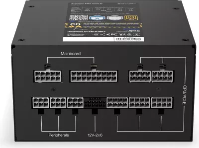 Furnizues rryme Endorfy Supremo FM6 1000W, 80 PLUS Gold, fully-modular, ATX 3.1, i zi