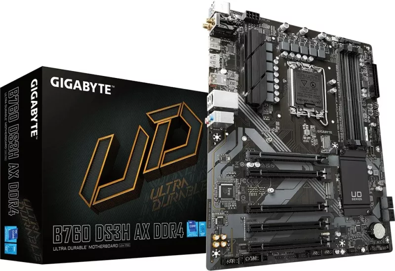 Pllakë amë Gigabyte B760 DS3H AX DDR4