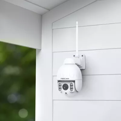Kamerë IP Foscam SD4-W, dome, wireless, 4x zoom, e bardhë