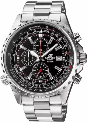 Orë dore për meshkuj Casio Edifice, argjend