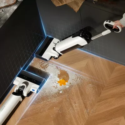 Fshesë me korrent vertikale pa kabllo Uwant D700G 20000 Pa pastrim i lagësht dhe i thatë, Gri