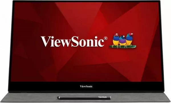 Monitor portativ ViewSonic TD1655 16:9 FHD IPS Touch 15.6" silver