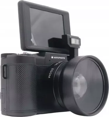 Kamerë digjitale AgfaPhoto Realishot VLG-4K, 24MP, 4K, e zezë