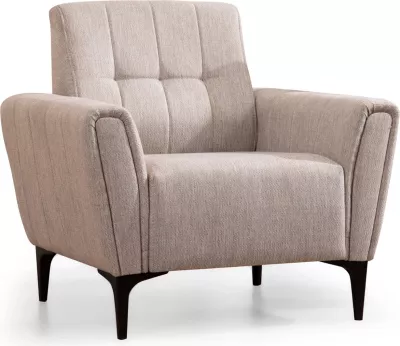 Karrige një vendëshe Hamlet, bezhë, Atelier del Sofa
