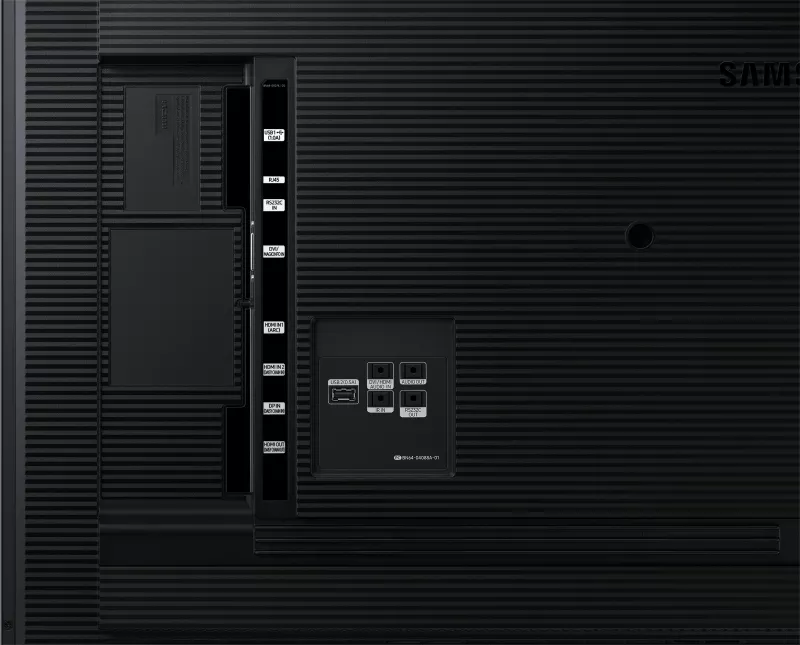 Panel digjital Samsung QM32R-T, 32", LCD, Full HD, Wi-Fi, e zezë
