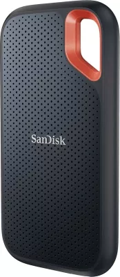 Disk i jashtëm SanDisk Extreme Portable, 1 TB, USB Type-C, 3.2 Gen 2, 1050 MB/s, Mbrojtje me fjalëkalim, E zezë