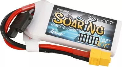 Bateri Gens Ace Soaring G-Tech 1000mAh 7.4V 30C XT60