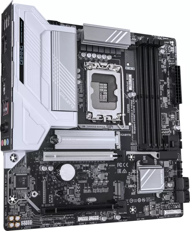 Pllakë amë Gigabyte B860M Gaming X WiFi 6E, LGA1851, 4x DDR5, mATX