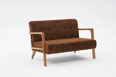 Divan dy vendësh, Atelier del Sofa, Kemer, ngjyrë kafe