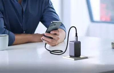 Karikues rrjeti Ugreen Nexode Air UGR1842 65W, 2x USB-C + 1x USB-A, gri